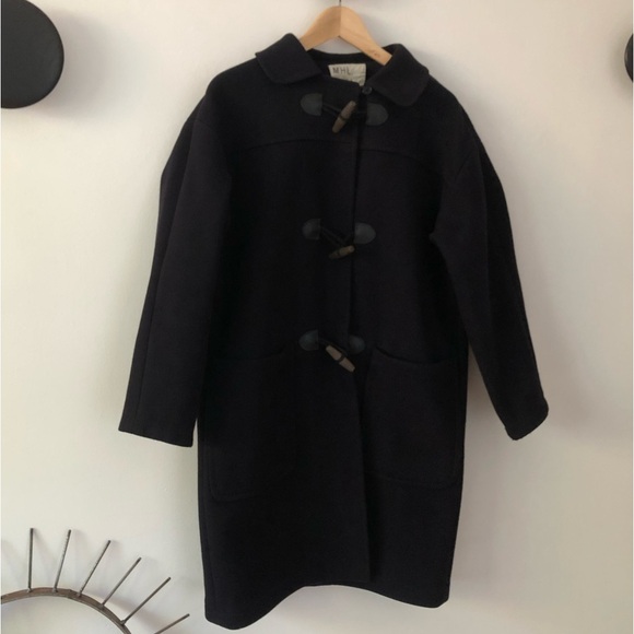 Margaret Howell Dark Navy Peacoat - Picture 3 of 15